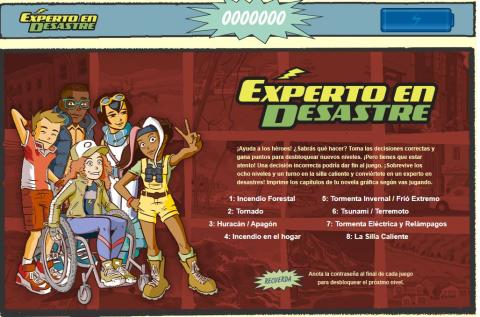 Juego maestro de desastres