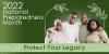 2022 National Preparedness Month Protect Your Legacy